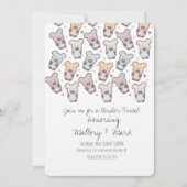 Pastellbären Geschlecht offensichtliche Einladung (Vorderseite)