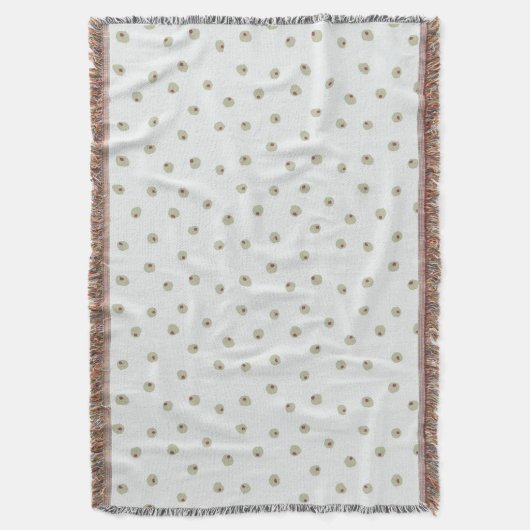 Pastellbeerenmuster Decke (Vorderseite Vertikal)