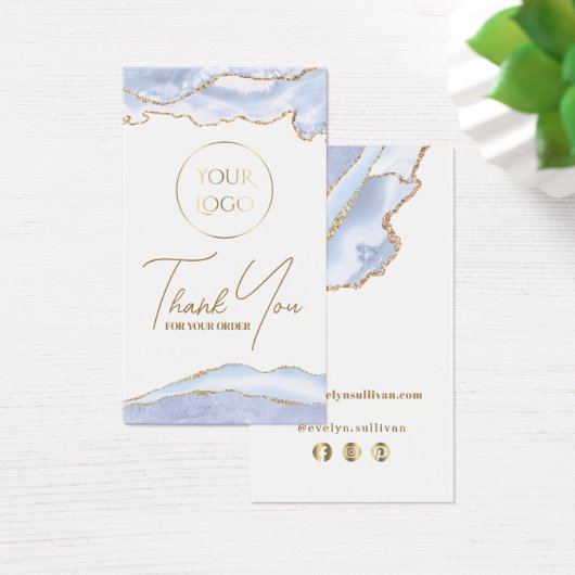 Pastellblau-Agarge-Packungsbeilage (Schreibtisch)