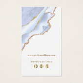 Pastellblau-Agarge-Packungsbeilage (Rückseite)