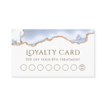 Pastellblau-Agatekarte