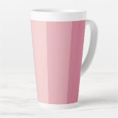 Pastellblau bis rosa Latte Tasse (Rechte Ecke)
