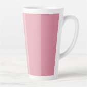Pastellblau bis rosa Latte Tasse (Rechts)