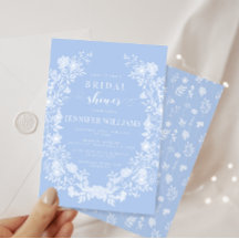 Pastellblau, Blumenklassiker Brautparty