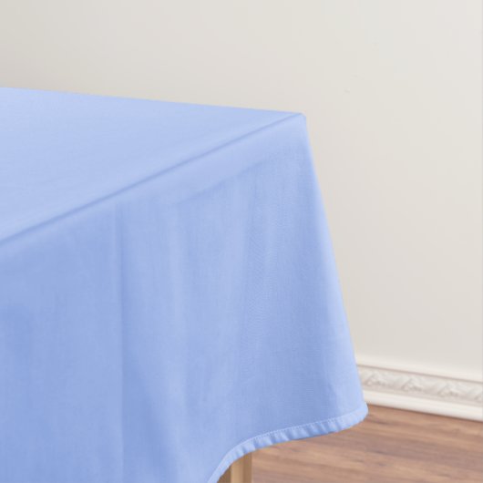 Pastellblau (feste Farbe)  Tischdecke (Beispiel)