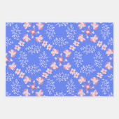 Pastellblau Geschenkpapier Set (Vorderseite)