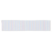 Pastellblau Kurzer Tischläufer (Horizontal)