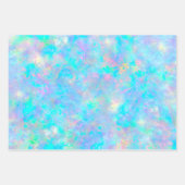 Pastellblau-Opal-Design Geschenkpapier Set (Vorderseite 2)