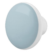 Pastellblau, solide Farbe | Classic | elegant Keramikknauf (Rechts)