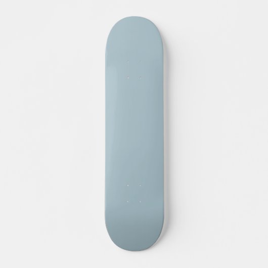 Pastellblau, solide Farbe | Classic | elegant Skateboard (Vorne)