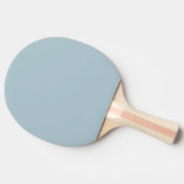 Pastellblau, solide Farbe | Classic | elegant Tischtennis Schläger (Seitenansicht)