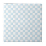 Pastellblau und weiß fliese<br><div class="desc">Blaue und weiße Schachbrett Muster Baby Blue und White Checkerboard Muster Pulver Blau und Weiß Prüfmuster Weiße und blaue Karo</div>