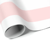 Pastellblau und weiße, breite Streifen Geschenkpapier (Rolleneckpunkt)