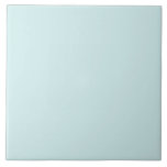 Pastellblaue Solid Color Minimalistische Keramik T Fliese<br><div class="desc">Schöne helle Feder pastellblau Farbe. Minimalistische moderne und schicke Pastellaestethik in zarten blauen Vollfarben. blaue Wohngestaltung,  pastellblaue ästhetische Dekoration,  pastellblaue Küche,  pastellblaue Farbe. Pastellblaue Keramik.</div>