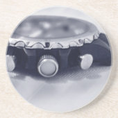 pastellblaue Stunde Getränkeuntersetzer (Vorne)