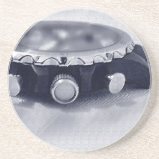 pastellblaue Stunde Getränkeuntersetzer (Vorne)