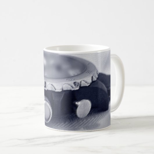 pastellblaue Stunde Kaffeetasse (VorderseiteRechts)
