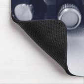 pastellblaue Stunde Mousepad (Ecke)