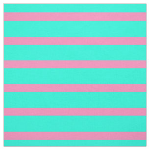 Pastellblaue türkisfarbene Streifen aus Cyan und R Stoff
