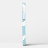 Pastellblauer Kuhdruck Kawaii Case-Mate iPhone Hülle (Rückseite / Links)