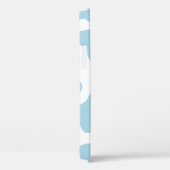 Pastellblauer Kuhdruck Kawaii Case-Mate iPhone Hülle (Rückseite / Rechts)