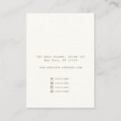 Pastellblauer Wasserfarbenfroher Visitenkarte (Rückseite)