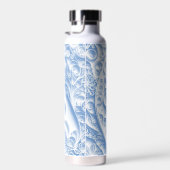 Pastellblaues Papier - Quillmuster Trinkflasche (Rechts)