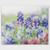 PastellBluebonnets Geschenkpapier (Flach)