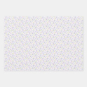 Pastellblumen Geschenkpapier Set (Vorderseite 3)