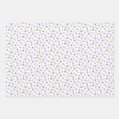 Pastellblumen Geschenkpapier Set (Vorderseite 2)