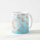 pastellblumen kaffeetasse (VorderseiteRechts)