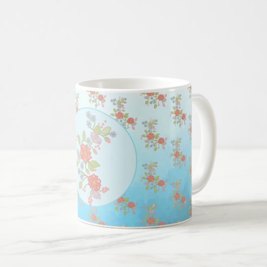 pastellblumen kaffeetasse (VorderseiteRechts)