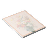 Pastellblumen Notizblock (angewinkelt)