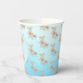 pastellblumen pappbecher (Links)