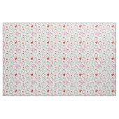 PastellBlumeneulen-Hintergrundmuster Stoff (Fat Quarter (45,7 x 55,9 cm))
