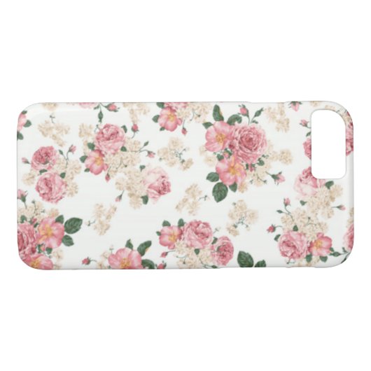 PastellblumeniPhone 7 Kasten Case-Mate iPhone Hülle (Rückseite (Horizontal))