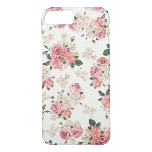 PastellblumeniPhone 7 Kasten Case-Mate iPhone Hülle (Rückseite)