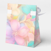 Pastellblumenmuster Geschenkschachtel (Rückseite)