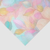 Pastellblumenmuster Seidenpapier (Detail)