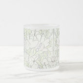 Pastellblüten Mattglastasse (Mittel)