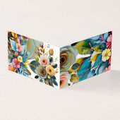 Pastellblütenmädchen Babydusche (Vorderseite)