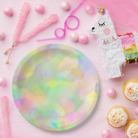 Pastellbonbon Pappteller (Party)