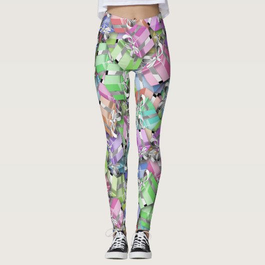 Pastellboxen Leggings (Vorderseite)