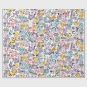 Pastellbrüste Geschenkpapier (Flach)