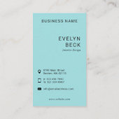Pastellbürste streicht abstraktes Muster Visitenkarte (Rückseite)