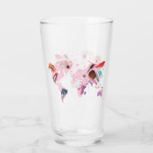 PastellComestics Weltkarte Glas (Rückseite)