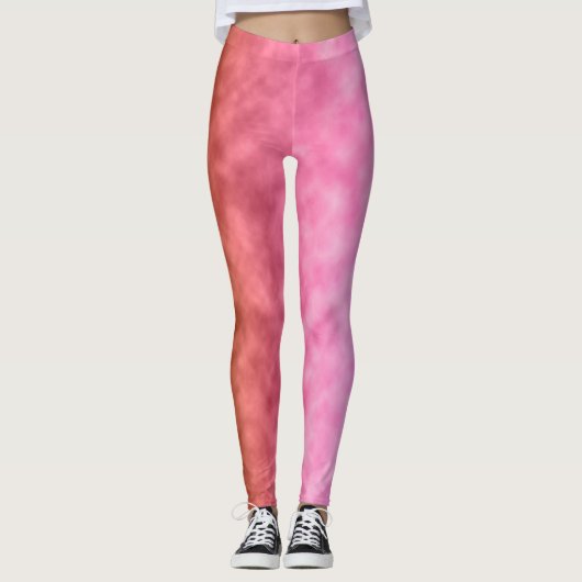 Pastelldrift Leggings (Vorderseite)