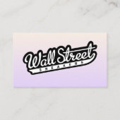 Pastelldualer Gradient - Design der Visitenkarte (Rückseite)