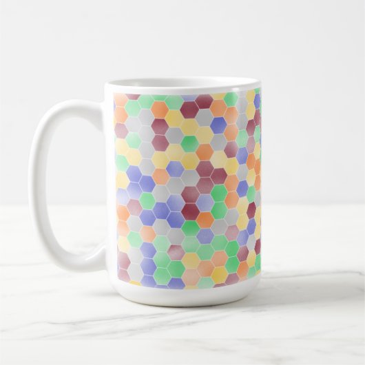 Pastelle 15oz Tasse (Links)