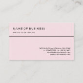 Pastelle Aquarell-Camouflage Visitenkarte (Rückseite)